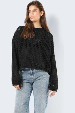 Noisy May Strickpullover Strickpullover Lockerer Schnitt Langarm Rundhals NMJUDEY L/S O-NECK KNIT FWD S* - Verkäufer: ARIZONAS