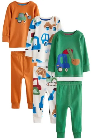 Next Pyjama Kuschelpyjamas, 3er-Pack (6 tlg) - Verkäufer: Germany GmbH