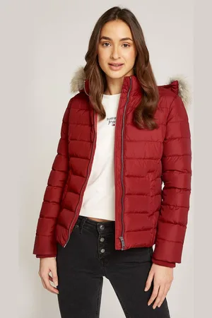 Tommy Hilfiger Steppjacke TJW BASIC HOODED DOWN JACKET EXT in Großen Größen, mit Kapuze