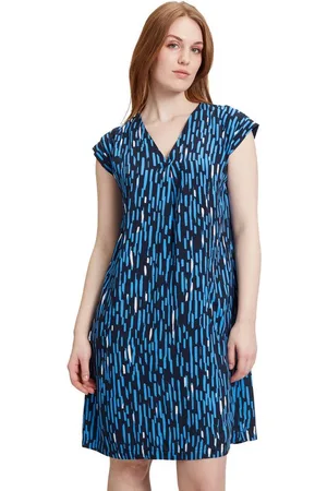Betty & Co Druckkleid Betty & Co Casual-Kleid mit Print Druck