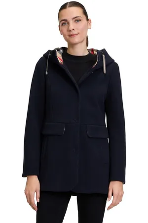 AMBER & JUNE Winterjacke Winterjacke mit Kapuze