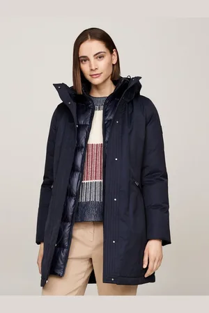 Tommy Hilfiger Parka mit Logoprägung