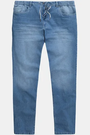 Men Plus 5-Pocket-Jeans Men+ Jeans Bauchfit Schlupfbund bis 72/36 - Verkäufer: Popken Fashion Group