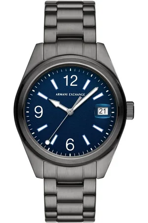 Armani Exchange Quarzuhr AX1421, Armbanduhr, Damenuhr, Herrenuhr, Edelstahlarmband, analog, Tag
