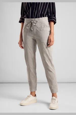 Street one Jogger Pants in Cord-Optik