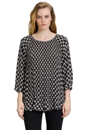 Betty Barclay Schlupfbluse Schlupfbluse mit Plissee