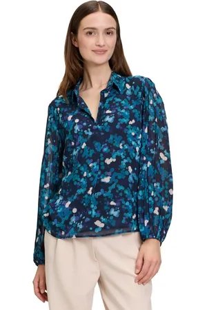 Betty & Co Schlupfbluse Betty & Co Schlupfbluse mit Plissee
