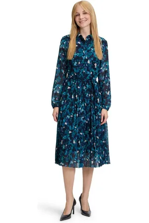 Betty & Co Midikleid Betty & Co Midikleid mit Plissee Plissee