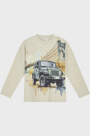 Hust & Claire Langarmshirt ANTON (1-tlg) Langarmshirt Anton – mit Jeep-Print - Verkäufer: Kiki Kindermode Sweet Kids