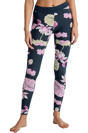 Calida Leggings Elastic Trend mit floralem Print