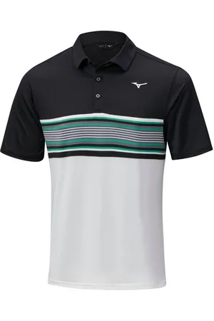 Mizuno Poloshirt Golf Polo Quick Dry Oceanic Mehrfarbig Herren M - Verkäufer: Svens Golfshop GmbH