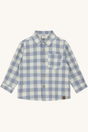 Hust & Claire Langarmhemd Rollo (1-tlg) Kent-Kragen, Knopfleiste, Karomuster, weicher Baumwolljersey - Verkäufer: Kiki Kindermode Sweet Kids