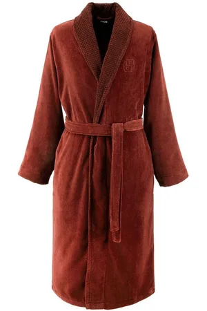 HUGO BOSS Bademantel Doubleb Bademantel, 100% Baumwolle, mit Label-Applikationen - Verkäufer: heyconnect