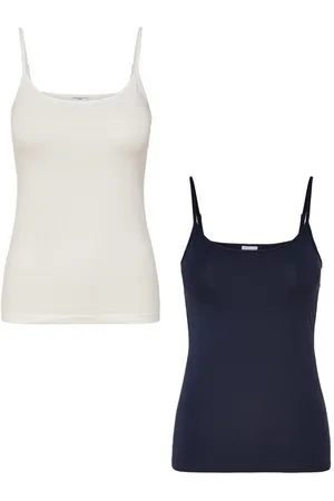 JACQUELINE DE YONG Shirttop Spaghetti Tank Top 2-er Stück Pack Shirt Set JDYAVA (2-tlg) JDYAVA SINGLET - Verkäufer: ARIZONAS