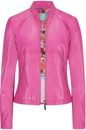 Milestone Lederjacke MSSaba mit 2-Tone Wachseffekt und Zwei-Wege-Reißverschluss - Verkäufer: LOGWOOD-STORE