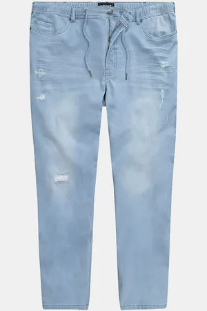 Men Plus 5-Pocket-Jeans Men+ Schlupfjeans Bauchfit Straight Fit 5-Pocket - Verkäufer: Popken Fashion Group