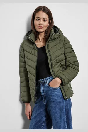 Street one Steppjacke mit abnehmbarer Kapuze