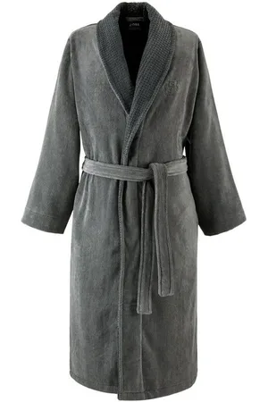HUGO BOSS Bademantel Doubleb Bademantel, 100% Baumwolle, mit Label-Applikationen - Verkäufer: heyconnect