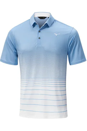Mizuno Poloshirt Golf Polo Quick Dry Mirage Polo Herren Blue Bell L - Verkäufer: Svens Golfshop GmbH