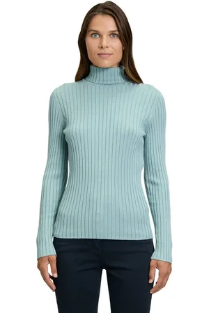 Betty Barclay Strickpullover Feinstrickpullover mit Rippenstruktur (1-tlg) Kragen
