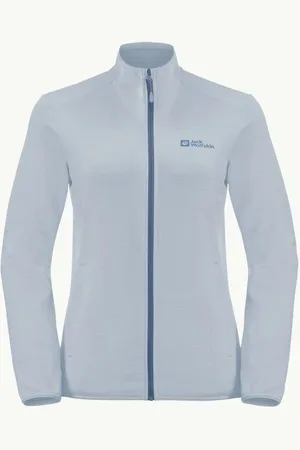 Jack Wolfskin Outdoorjacke KOLBENBERG HOODED FZ W SOFT BLUE - Verkäufer: INTERSPORT Schwab