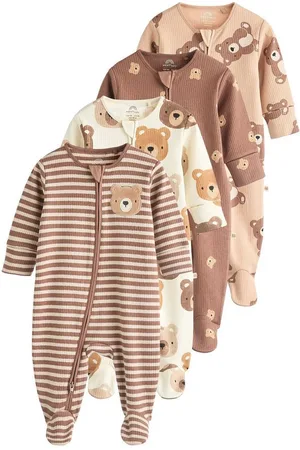 Next Schlafoverall Baby-Schlafanzüge mit Reißverschluss 4er-Pack (4-tlg) - Verkäufer: Germany GmbH
