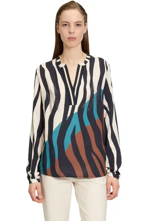 Betty Barclay Longbluse Longbluse mit Stehkragen