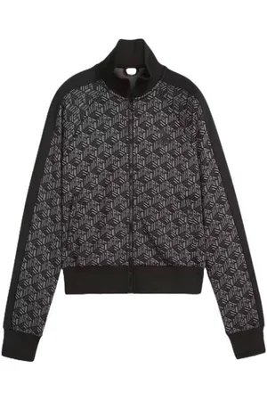 PUMA Trainingsjacke Crop Jacke T7 AOP Track, G M, F 01black - Verkäufer: Big Leshopski
