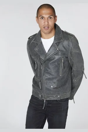 Bolongaro Bikerjacke STATEMENT BIKER Zwei-Wege-Reißverschluss, aus weichem Leder, Reißverschlussdetails - Verkäufer: GoJungo GmbH
