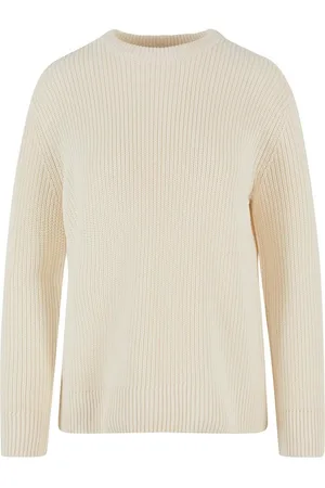 Urban classics Rundhalspullover Damen Ladies Rib Knit Sweater (1-tlg)