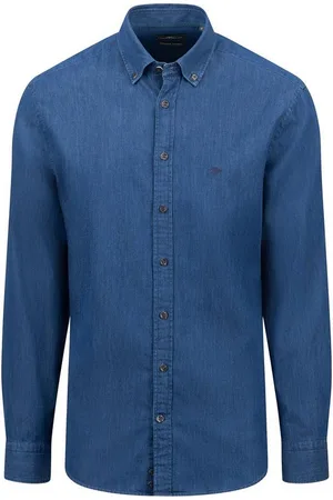 Fynch-Hatton Langarmhemd Denim Shirt, B.D., 1/1 - Verkäufer: RETURN