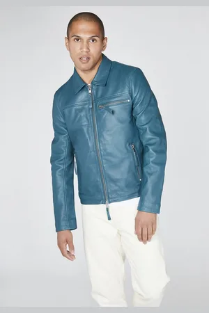 Bolongaro Lederjacke WORKER Zwei-Wege-Reißverschluss, superweiches Leder, Reißverschlusstaschen - Verkäufer: GoJungo GmbH