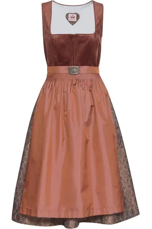 SPIETH & WENSKY Dirndl Samt Midi-Dirndl Elli - Verkäufer: Frankonia
