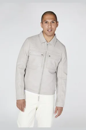 Bolongaro Lederjacke DOUBLE POCKET SHACKET Zwei-Wege-Reißverschluss, superweiches Leder, Brusttaschen - Verkäufer: GoJungo GmbH
