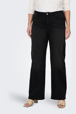 ONLY High-waist-Jeans CARWILLY HW WIDE JEANS CRO1099 NOOS