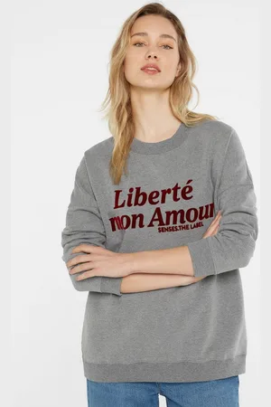 SENSES THE LABEL Sweater mit Baumwolle