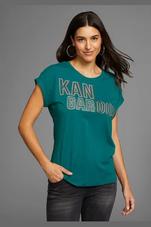 KangaROOS Kurzarmshirt mit Placement-Print