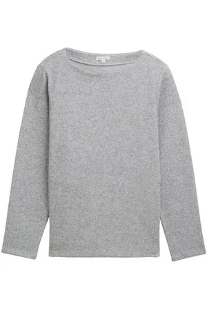 TOM TAILOR Sweatshirt Plus Size - Sweatshirt mit Knopfdetails - Verkäufer: TOM TAILOR
