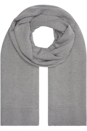 Calvin Klein Schal MONO LOGO PATCH SCARF, mit Logopatch