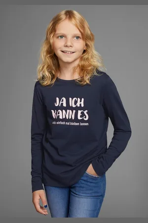 Kidsworld Langarmshirt Ja ich kann es ... - Spruch, Sprücheshirt für Mädchen