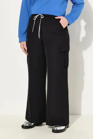 Ulla Popken Schlupfhose Cargohose gerades Bein Elastikbund Cargotaschen - Verkäufer: Popken Fashion Group