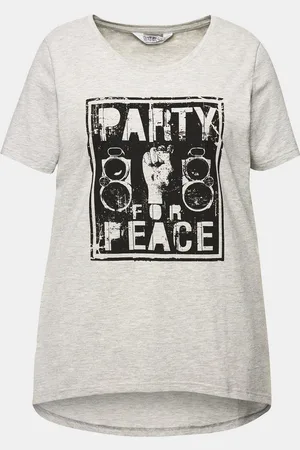 Angel of Style T-Shirt T-Shirt A-Linie Party-Print - Verkäufer: Popken Fashion Group