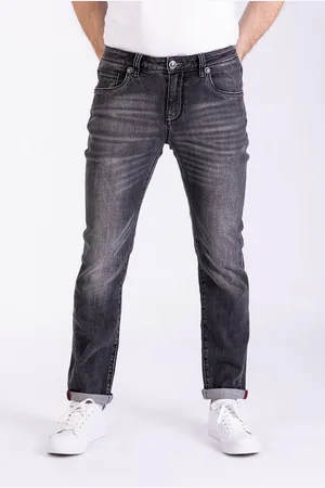 Blue Monkey Slim-fit-Jeans Gordan - washed black - Verkäufer: Melange-shop