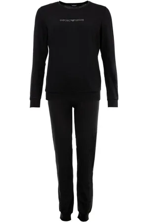 Emporio Armani Pyjama Damen Pyjama Baumwolle Essential Studs Logo (2 tlg) - Verkäufer: Yourfashionplace