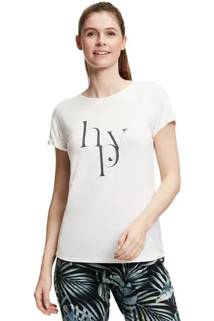 Betty Barclay Kurzarmshirt Rundhals-Shirt mit Raffung (1-tlg) Druck