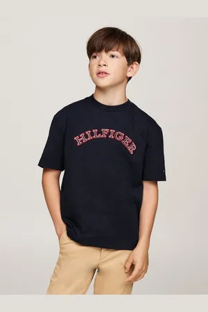 Tommy Hilfiger Kurzarmshirt MONOTYPE EMBROIDERED REG TEE SS mit Logo-Stickerei
