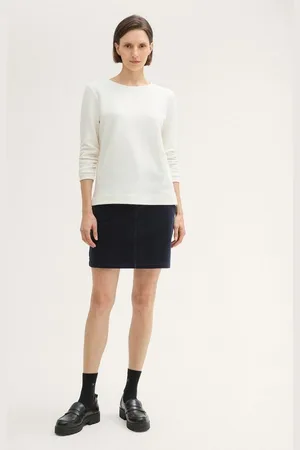 TOM TAILOR Sommerrock High Waist Cordrock - Verkäufer: