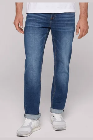 Camp David Regular-fit-Jeans mit hoher Leibhöhe