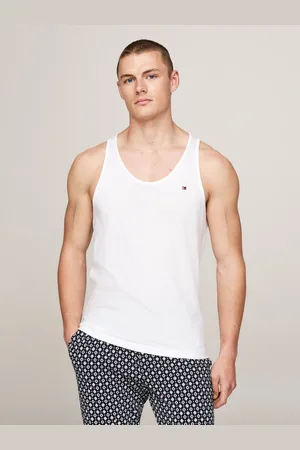Tommy Hilfiger Tanktop 3P TANK TOP (Packung, 3-tlg., 3er) mit Logo-Stickerei