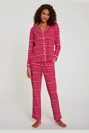 Lascana Pyjama (Set, 2 tlg) mit Alloverprint
